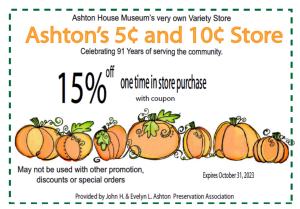 Ashton 5 and 10 Coupon